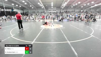 106 lbs Rr Rnd 1 - Aiden Velzy, Cyclone Wrestling vs Bruce Anderchak, Quest School Of Wrestling Black