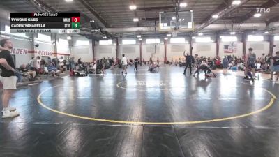 148 lbs Round 2 (12 Team) - Caden Yanarella, Steller Trained Jet vs Tywone Giles, Mat Assassins Red