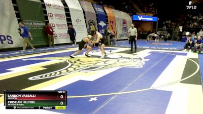 126 Class 4 lbs Cons. Round 1 - Cristian Helton, Francis Howell vs Landon Vassalli, Jackson