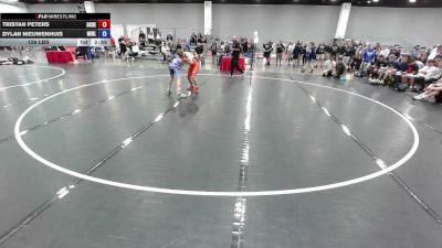 126 lbs Tristan Peters, Oklahoma Red vs Dylan Nieuwenhuis, Team Michigan - Blue