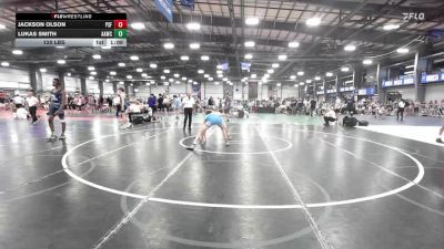 120 lbs Rr Rnd 3 - Jackson Olson, PSF Wrestling Academy vs Lukas Smith, All-American Wrestling Club HS