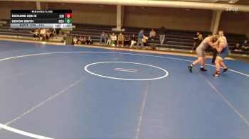 215 lbs 11th Place Match - Devon Smith, Bellevue East vs Richard Job III, Seward