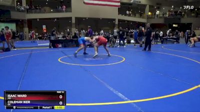 215 lbs Quarterfinal - Isaac Ward, MO vs Coleman Iker, OK