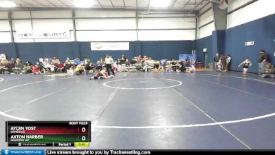 72+ 5th Place Match - Aycen Yost, Homedale vs Axton Harber, Lewiston WC