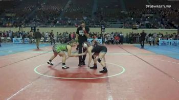 142 lbs Semifinal - Addyson Lindsey, Norman Grappling Club vs MaKayla Belford, Poteau Youth Wrestling