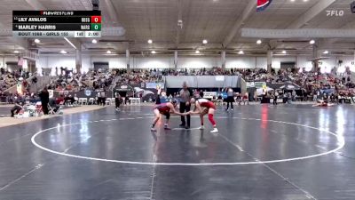 Girls 152 lbs Champ. Round 1 - Lily Avalos, Rossview High School vs Marley Harris, Warren Co. High School