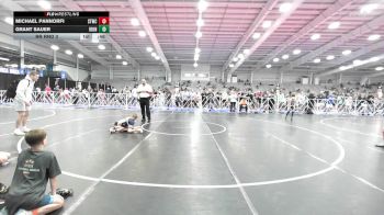 52 lbs Rr Rnd 3 - Michael Pannorfi, Shore Thing Sharks vs Grant Sauer, Iron Faith Wrestling