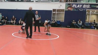 102 lbs 3rd Place - George Dipsey, War Dog AC - HSC vs Jayden Batista, Northeast Elites White - HSC