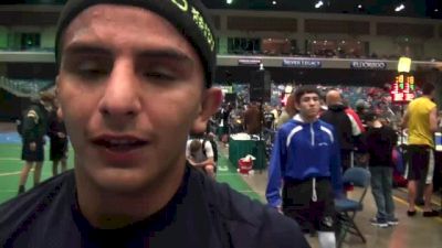 Joey Cisneros Techs in the Finals, Wants to be a Division 1 Champion
