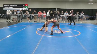 126 lbs Round Of 32 - Ignacio Villasenor, OK vs Frank Leanza, PA