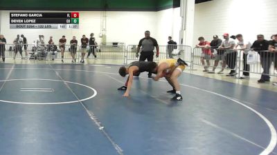 132 lbs Round Of 32 - Stefano Garcia, FL vs Deven Lopez, CO