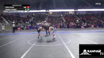 110 lbs Cons. Round 3 - Freya Niles, Smith County Wrestling Club vs Kendry Torres, Team Haysville