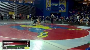 165 lbs Cons. Round 5 - BRYCE GRIFFIN, Civic Memorial vs Tanner Hodgins, Howell