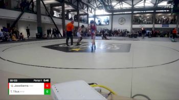 98-106 lbs Cons. Round 1 - Urijah Joostberns, Michigan Grapplers RTC vs Trotter Titus, Mattoon Youth WC