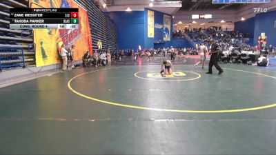 106 lbs Cons. Round 4 - Takoda Parker, Blacksburg vs Zane Messiter, St John`s College