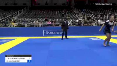TAYLOR KATHERINE SAUSSER vs MARIA MALYJASIAK 2021 World IBJJF Jiu-Jitsu No-Gi Championship