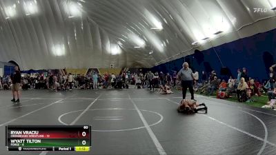 60 lbs Round 1 (6 Team) - Wyatt Tilton, FORGE vs Ryan Vraciu, Crossroads Wrestling