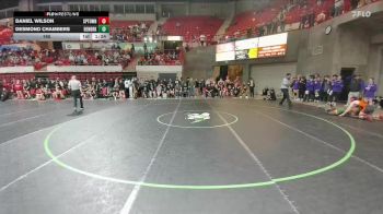 165 lbs Round 5 - 1st And 3rd - Desmond Chambers, Fort Worth Benbrook vs Daniel Wilson, Springtown