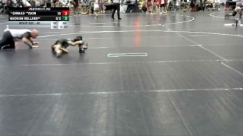 50 lbs Cons. Round 1 - Hudson Sellars**, South Georgia Takedown Club vs Ermias **Isom, Trybe