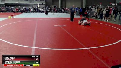 95 lbs 1st Place Match - Joey Cady, Chatfield vs Hayden Hiebert, LPGE/B Wolves