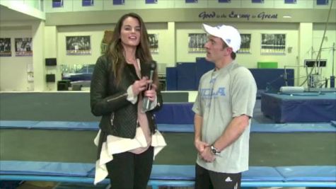 UCLA Coach Randy Lane evaluates the 2014 Bruins