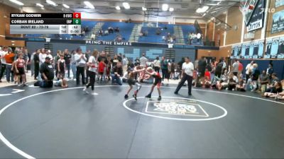73-78 lbs Round 1 - Rykam Godwin, RWC - Roy Wrestling Club vs Corban Ireland, Empire