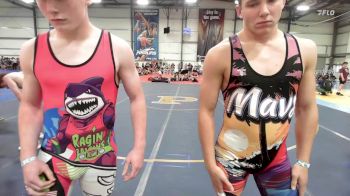 182 lbs Rr Rnd 1 - Wes Weatherford, Ragin Raisins Concord HS vs Aaron Moccia, Mavericks