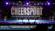 CheerForce San Diego - Craze [2022 Day 1] 2022 CHEERSPORT National Cheerleading Championship