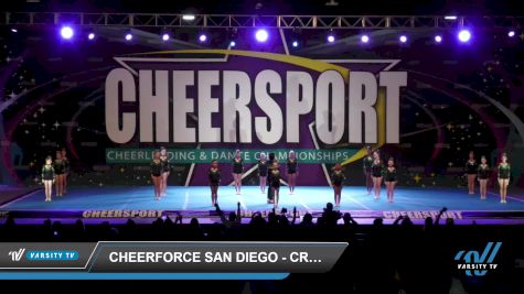CheerForce San Diego - Craze [2022 Day 1] 2022 CHEERSPORT National Cheerleading Championship