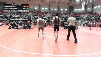 120 lbs Champ. Round 1 - Alexander Tapia, El Paso Franklin vs Emerson Perez, Euless Trinity