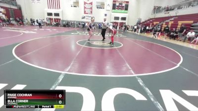 120 lbs Champ. Round 1 - Paige Cochran, Gooding vs Ella Corner, Caldwell