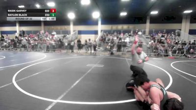 144 lbs Round Of 32 - Rasik Garvey, Ocrtc vs Baylon Black, Stout Wr Ac