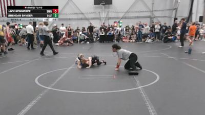 44 lbs Round 4 (6 Team) - Jack Kemmerer, Broad Axe WA White vs Brendan Snyder, 84 Athletes