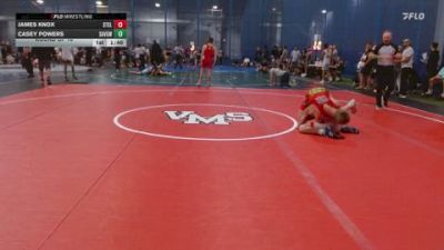 113 lbs Round Of 16 - James Knox, Steller Trained vs Casey Powers, Savage White