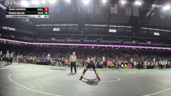 D1-138 lbs Cons. Round 2 - Zach Leventis, Howell vs Ethan Miller, Fraser