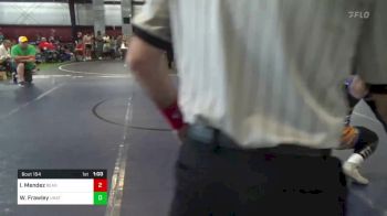 160 lbs Round Of 16 - Ian Mendez, Beast Coast vs Wyatt Frawley, Unattached