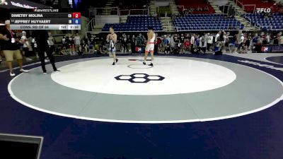 150 lbs Cons. Rd Of 64 - Dimetry Molina, CA vs Jeffrey Huyvaert, IN