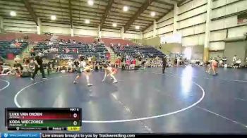 145 lbs Semis & 1st Wrestleback (8 Team) - Luke Van Orden, NEVADA1 vs Koda Wieczorek, MONTANA1