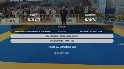 Erald Kolici vs Umberto Bagni 2026 UIJJ TRIESTE BJJ CHALLENGE