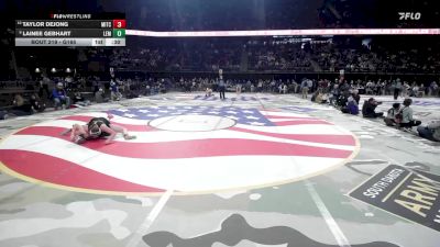 Cons. Round 2 - Taylor DeJong, Mitchell vs Lainee Gebhart, Lemmon