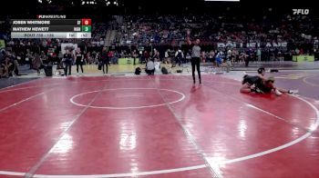 138 lbs Cons. Round 2 - Joben Whitmore, South Fremont vs Mathew Hewett, Highland