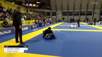 VITÓRIA ARIADNE CABRAL NUNES vs LAURA RIBERTI SILECI 2024 World Jiu-Jitsu IBJJF Championship