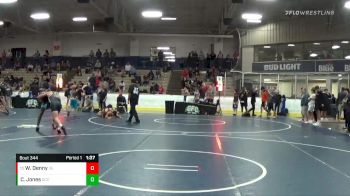 140 lbs Cons. Round 4 - William Denny, Victory Elite vs Clayton Jones, Detroit Catholic Central