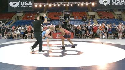 215 lbs Cons. Sub-rd Of 32 - Quintin McLeod, Indiana vs Holden Hoiness, Montana