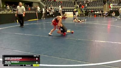 80 lbs Cons. Round 6 - Truin Meneely, Ironhawk vs James Baughman, Trojan Wrestling Club