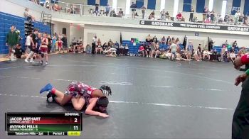 72 lbs Semis & 1st Wrestleback (8 Team) - Aviyahn Mills, Florida Punishers vs Jacob Arehart, Georgia United
