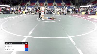 138 lbs Cons 64 #2 - Aric Criss, OH vs Micah Proffitt, AR