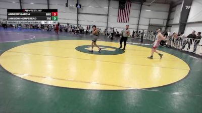 105 lbs Round 2 (10:30am Friday) - Jamison Hempstead, PA Silver vs Andrew Garcia, Rough House W.C.