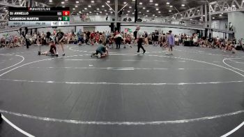 92 lbs Round 7 (8 Team) - DJ Annello, New England Gold vs Cameron Martin, Prestige Worldwide