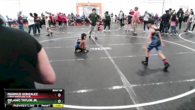 75 lbs 1st Place Match - Delanio Taylor Jr., JET vs Maximus Gonzalez, Cobra Wrestling Club